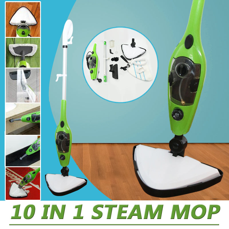 10-in-1 Steam Mop for Kitchen and Floor Cleaning