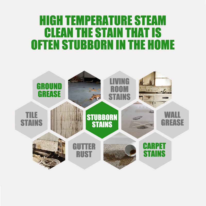 12-in-1 Foldable Steam Mop for Floor and Carpet Cleaning