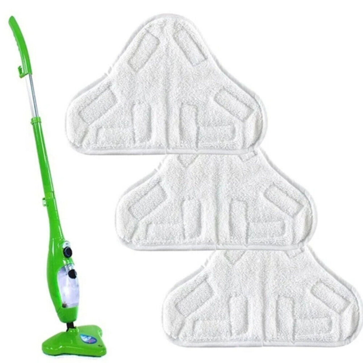 5 Washable Microfiber Cleaning Pads for X5 Steam Mop H20 H2O
