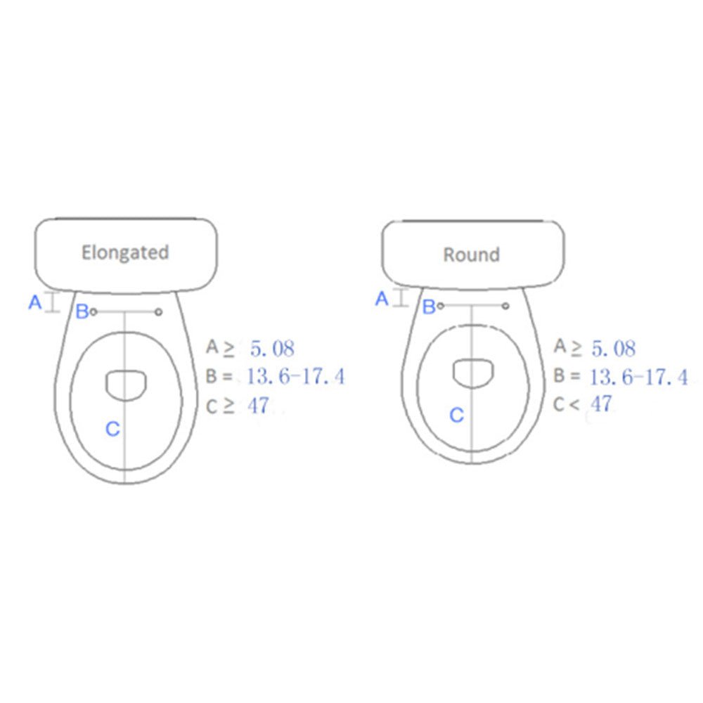 Non-Electric Bidet Toilet Seat | Dual Nozzle Spray - D Cover