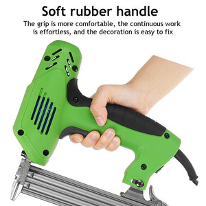 Electric Staple Gun | Straight Nail | Heavy Duty Woodworking Stapler
