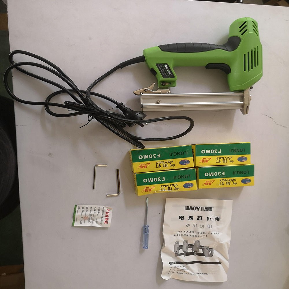 Electric Staple Gun | Straight Nail | Heavy Duty Woodworking Stapler