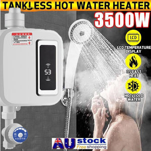 Efficient Tankless Electric Hot Water Heater | Instant Shower Heat System