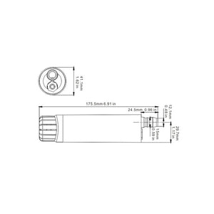 Submersible Pump 12V 280G/H Boat Caravan Inline Water Pump | SEAFLO SFSP1-G280-02