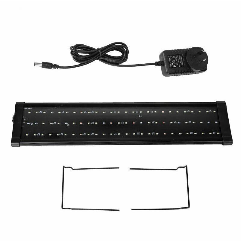 30cm Aquarium Light | Full Spectrum LED Lamp for Aqua Plants, Fish Tanks, Bars