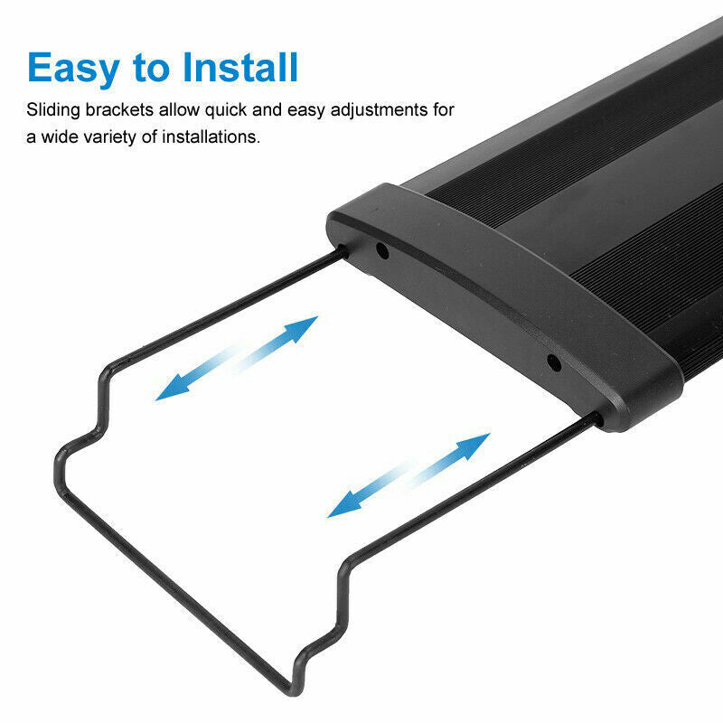 90cm Aquarium Light | Full Spectrum LED Lamp for Aqua Plants, Fish Tanks, Bars