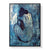 60cmx90cm Blue Nude by Pablo Picasso Black Frame Canvas Wall Art