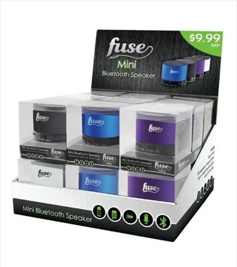 Bluetooth Speaker | Fuse Mini | Colour sent at random