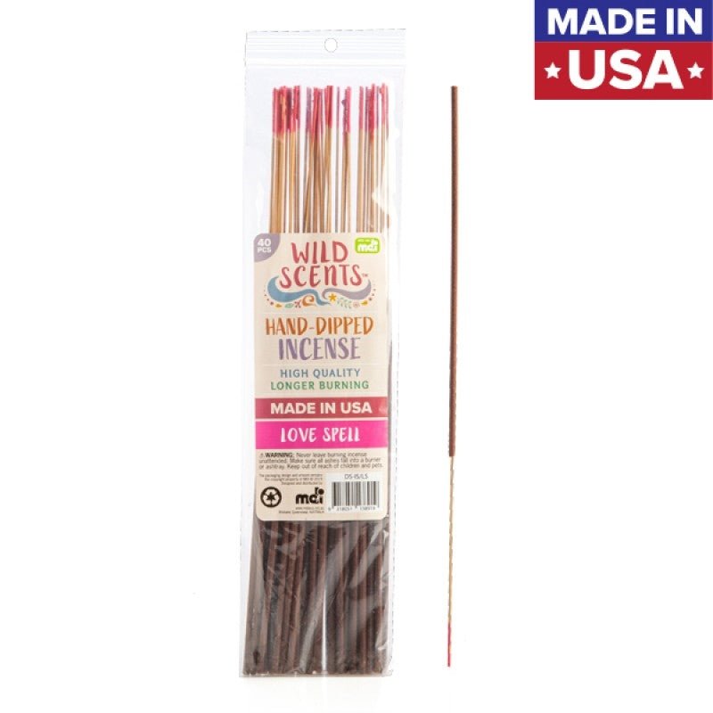 Wild Scents Love Spell Incense (40 pcs)