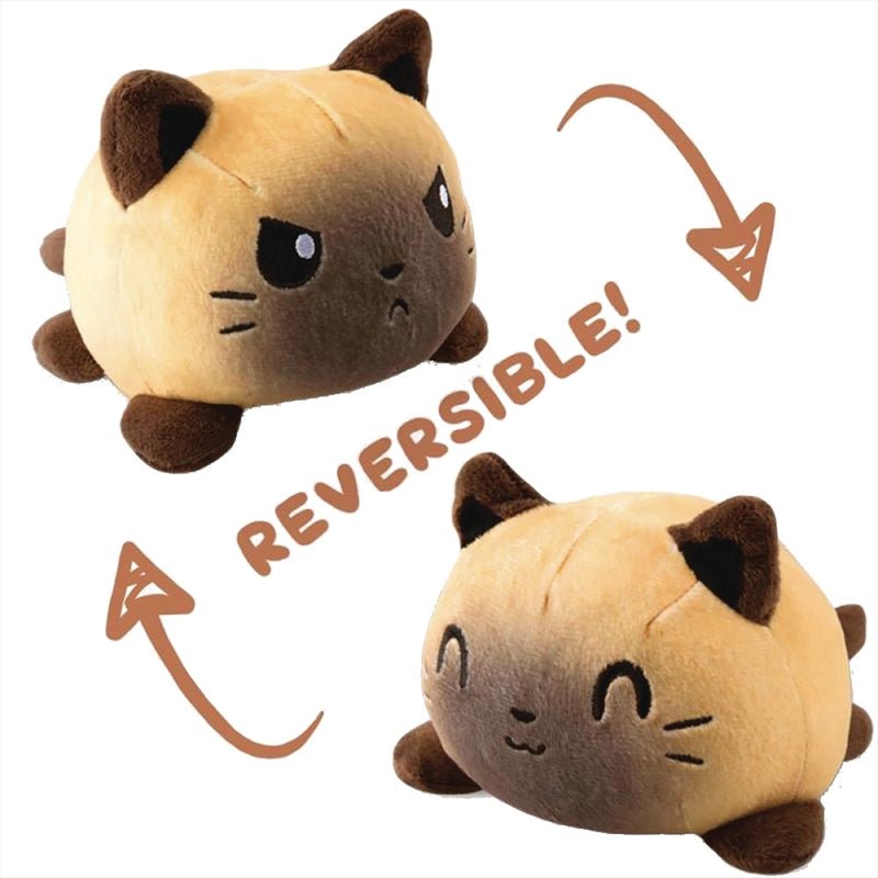 Siamese Cat Reversible Plushie