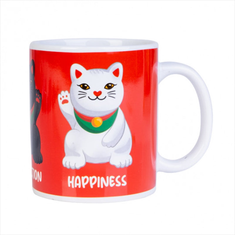 Lucky Kitty Coffee Mug | Whimsical Cat-Inspired Coffee Mug