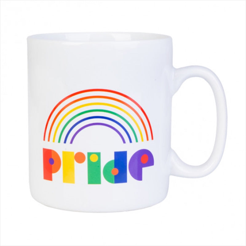 Rainbow Pride Giant Mug | Colorful Oversized Mug