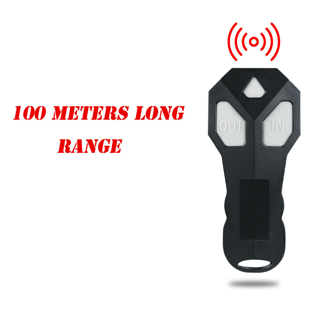 Electric Winch 12V Wireless 3000lbs/1360kg Synthetic Rope BOAT ATV 4WD