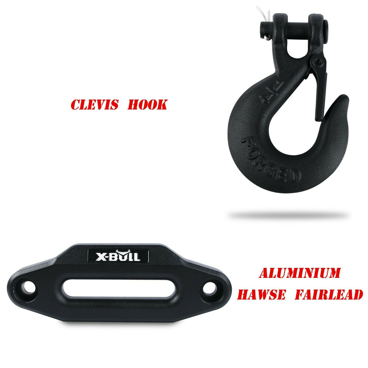 Electric Winch - 5000LBS 12V | Synthetic Rope | Wireless | ATV UTV 4WD Boat | X-BULL