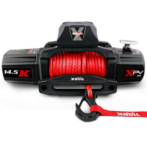 Electric Winch 12V Synthetic Rope Wireless 14500LB Remote 4X4 4WD Boat