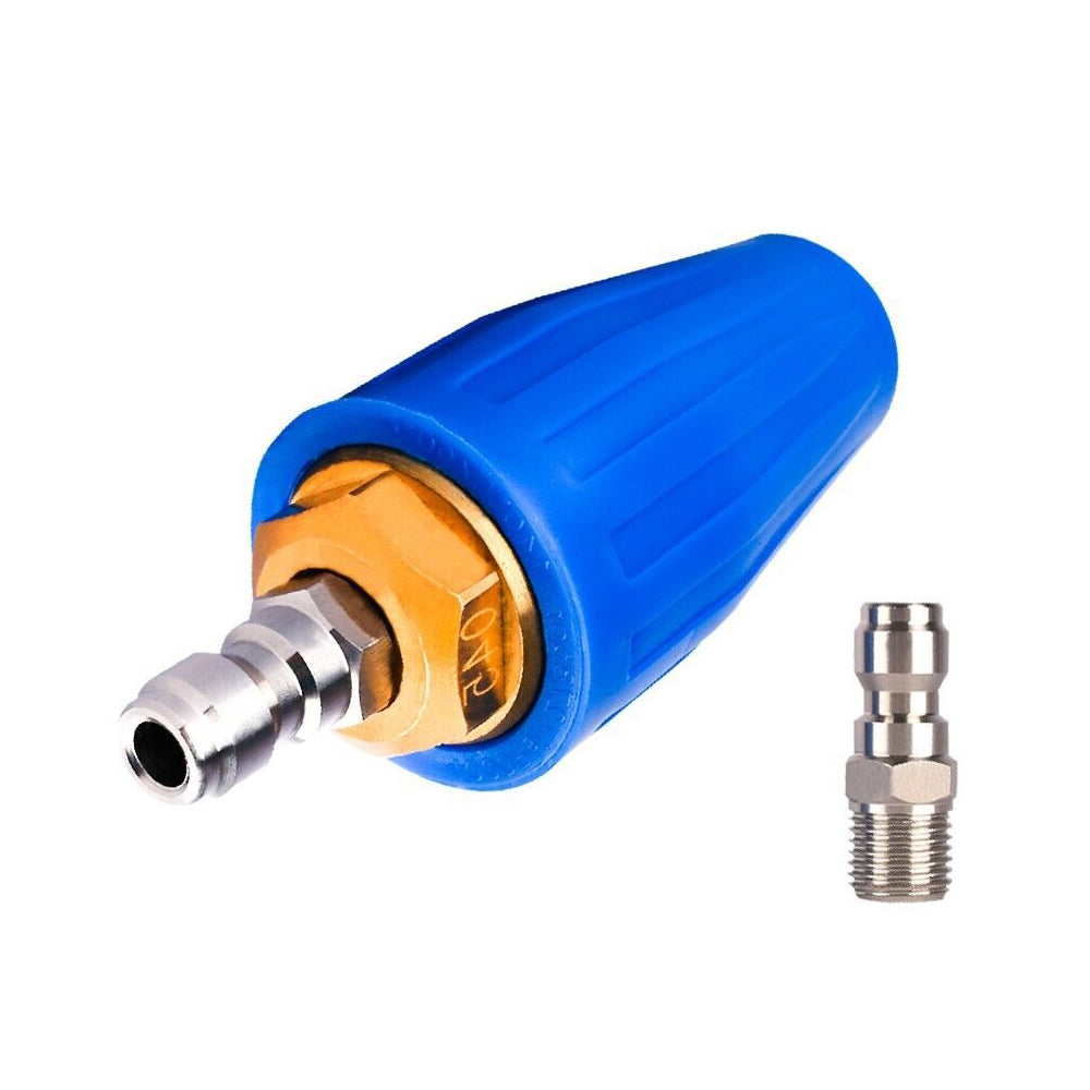 X-BULL Pressure Washer Turbo Nozzle Head | 4000PSI High Cleaner | 1/4BSP