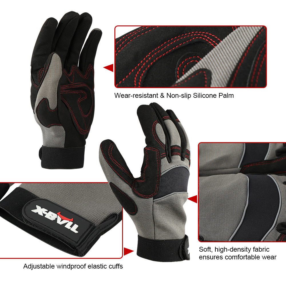 X-BULL Recovery Kit Off-Road Kinetic Rope Snatch Strap Winch Damper 4WD13PCS