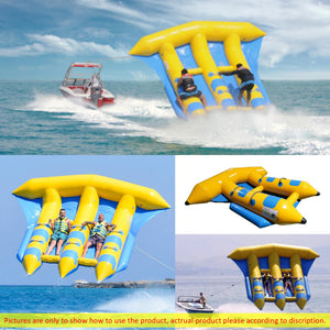 Inflatable Flying Fish Towable Boat - 4 Person | With Blower