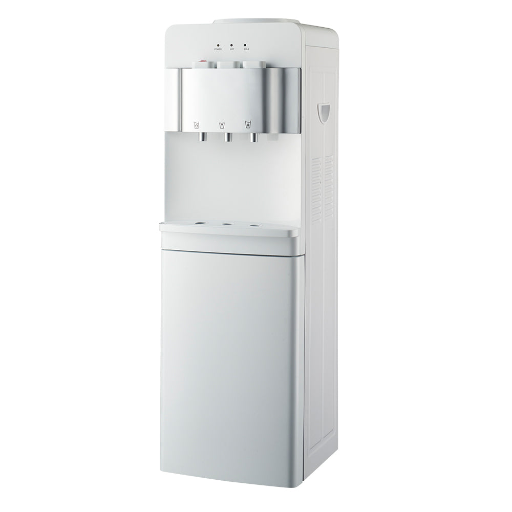 PolyCool Free Standing Water Cooler Dispenser | Instant Hot & Cold | White