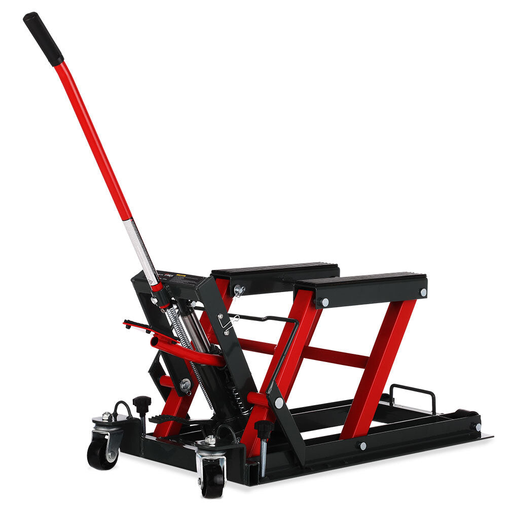 Hydraulic Motorcycle Lift Jack for Motorbikes and ATVs (680kg Capacity)
