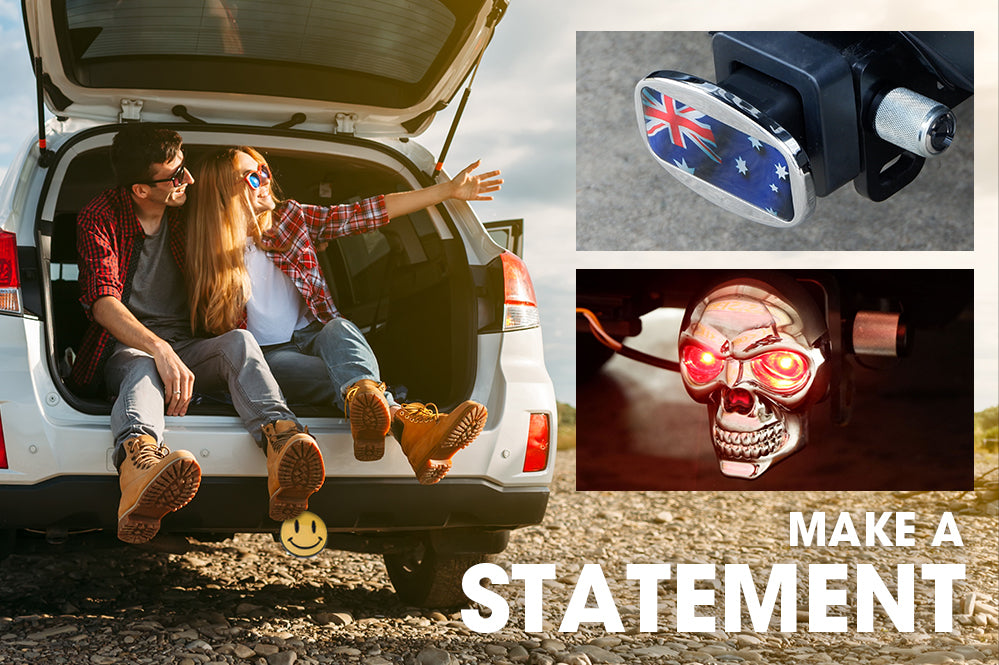 JAXSYN Receiver Extension - 40mm to 180mm | for Novelty Tow Hitch Covers