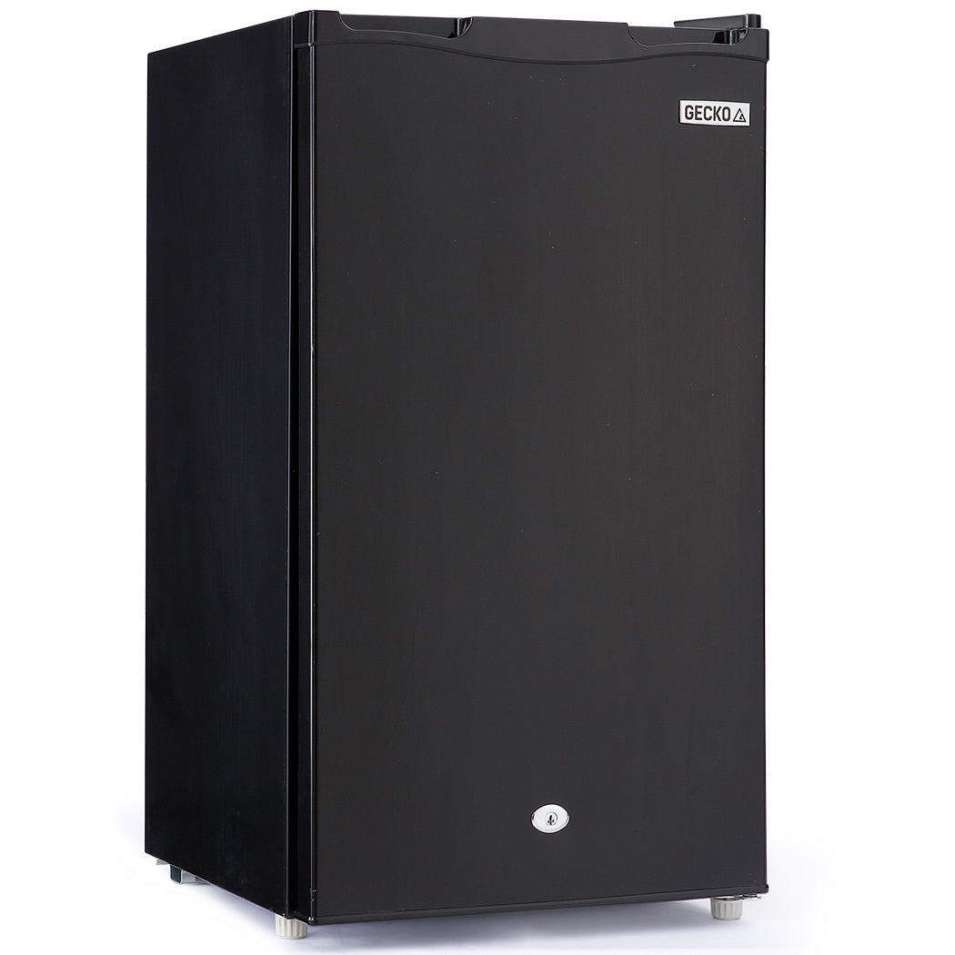 GECKO 95L Portable Upright Fridge Freezer for Camping, Caravans, and Bar Fridges