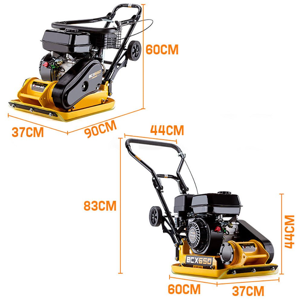 Baumr-AG 62kg 6.5HP Plate Compactor- BCX650
