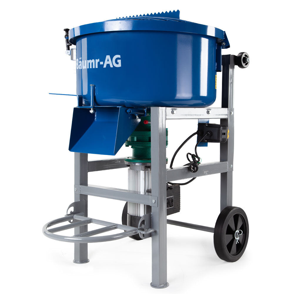 100L Portable Cement Concrete Mixer | 1500W Electric Construction Sand Gravel Mortar | BULLET