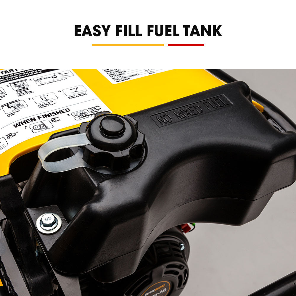 80kg Tamper Rammer Compactor | Wacker Petrol 7HP Packer Jack Plate | Baumr-AG