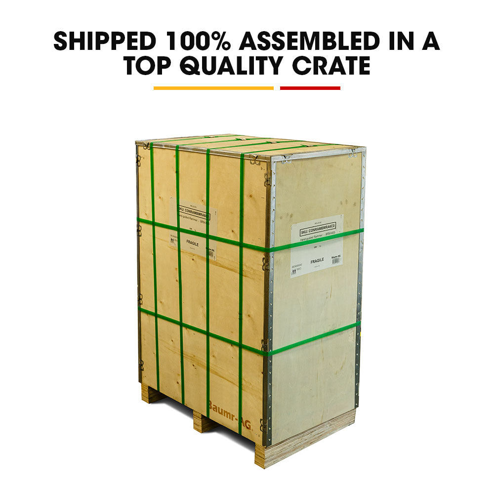 80kg Tamper Rammer Compactor | Wacker Petrol 7HP Packer Jack Plate | Baumr-AG