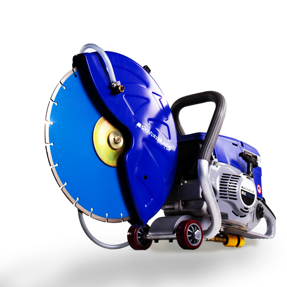 75CC Petrol Concrete Cut Off Demolition Saw | Wet Demo Road Cutter | Brick Cutting Tool | POWERBLADE