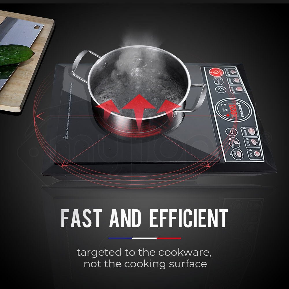 eurochef 2000w portable electric induction cooktop