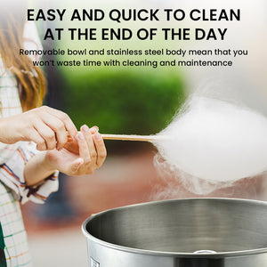 Commercial Cotton Candy Machine Fairy Floss Maker 1000W