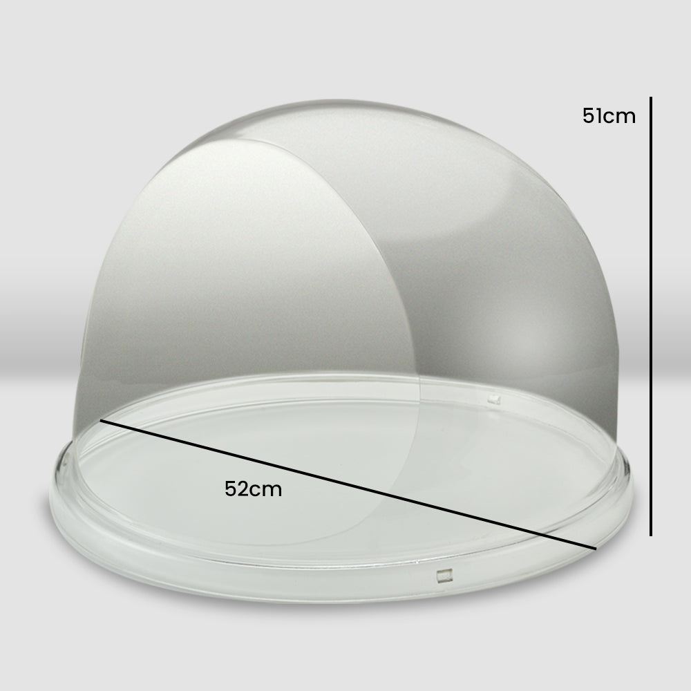 Commercial Fairy Floss Cotton Candy Maker Machine 52cm with Bubble Cover