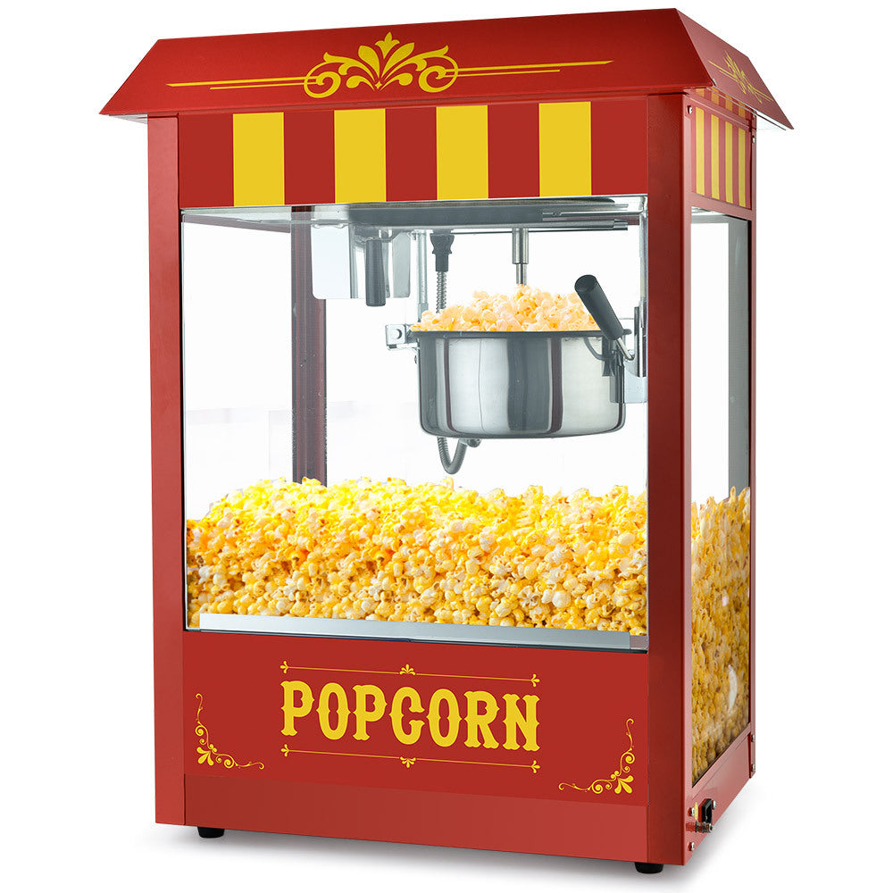 EuroChef Commercial Electric Popcorn Maker Machine | Pop Corn Popper Cooker