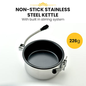 EuroChef Commercial Electric Popcorn Maker Machine | Pop Corn Popper Cooker