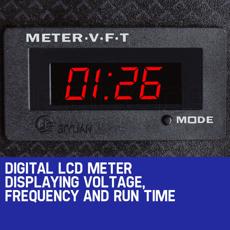 Portable Petrol Generator | 8.4kW Max | 6kW Rated | Single Phase | 18HP 420cc 4-Stroke Engine | GENPOWER