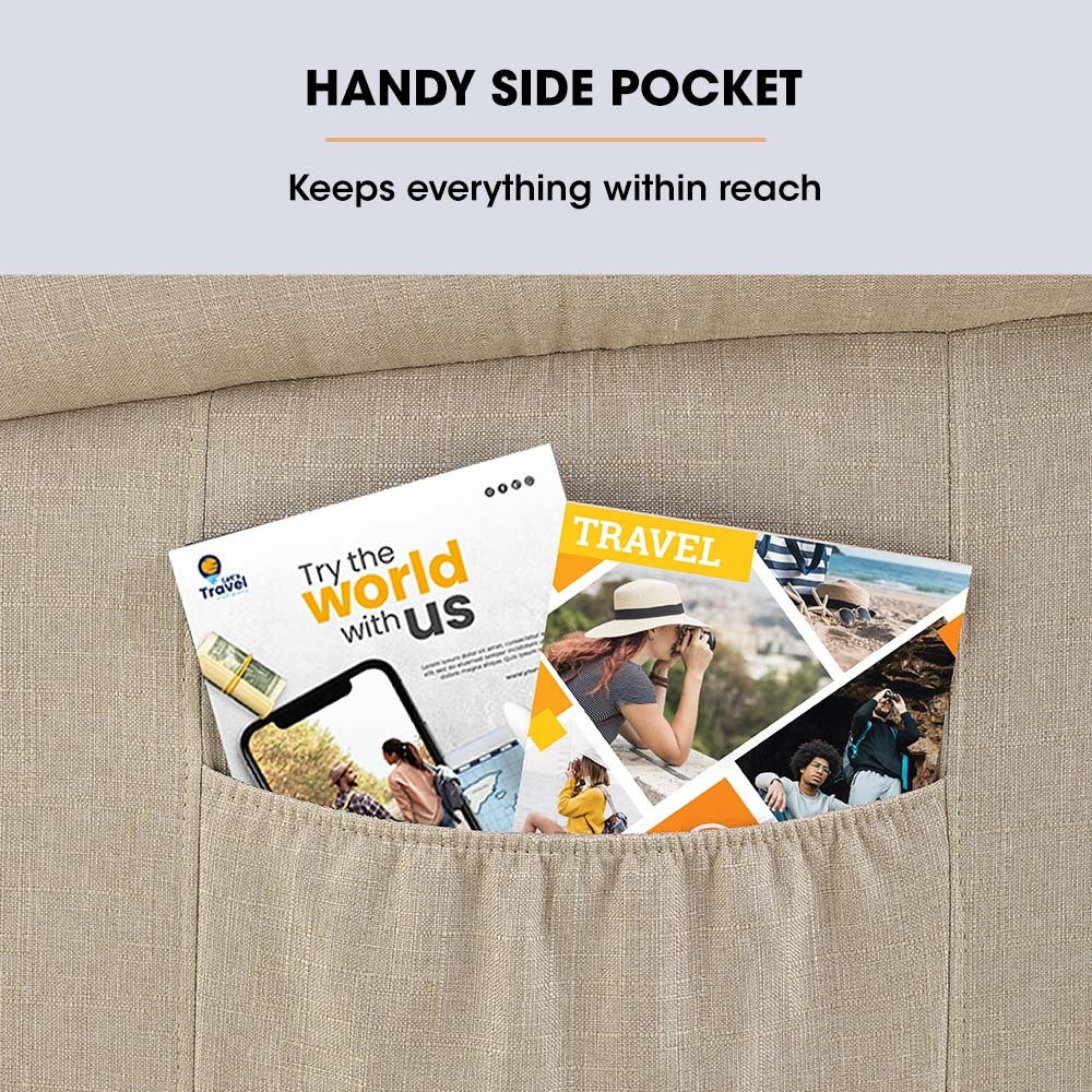 FORTIA Electric Recliner Lift Heat Chair for Elderly | Massage | Heat Therapy | Aged Care (Beige)