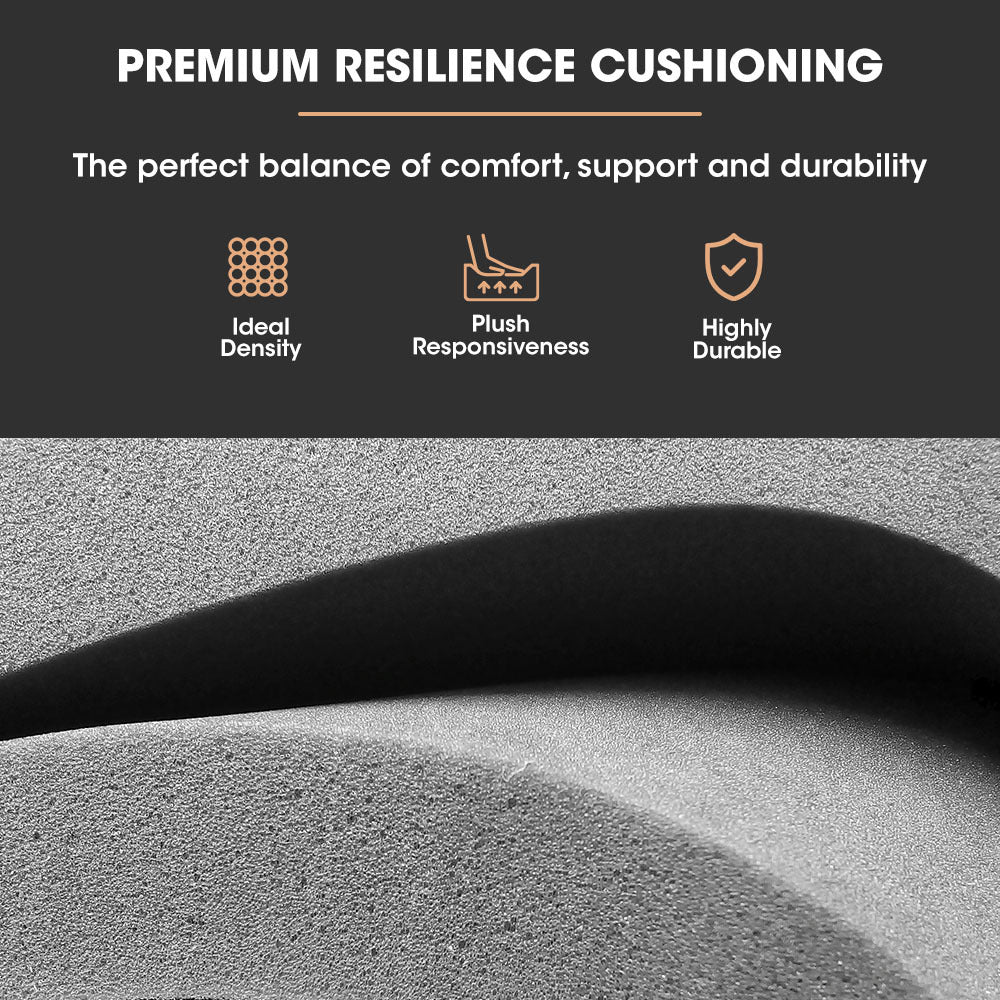 FORTIA Luxury Recliner Faux Leather Chair | Lounge in Stylish Black