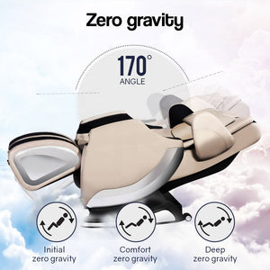 FORTIA Electric Massage Chair | Full Body Reclining | Zero Gravity | Shiatsu Recliner | Back Kneading