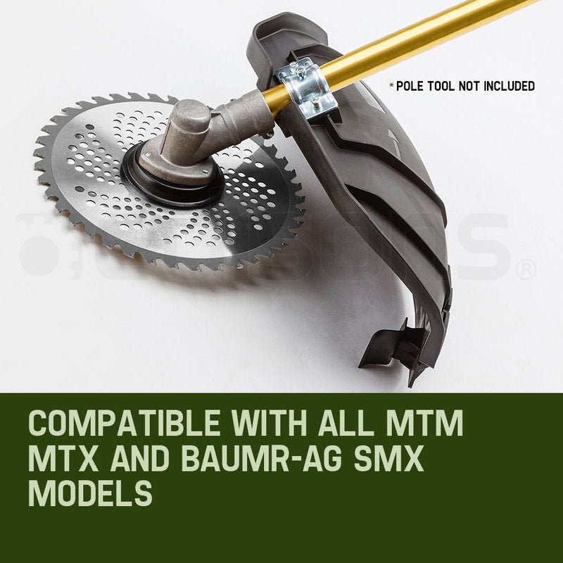 MTM Carbide Tipped 40 Tooth Brush Cutter Blade Whipper Snipper Brushcutter x2