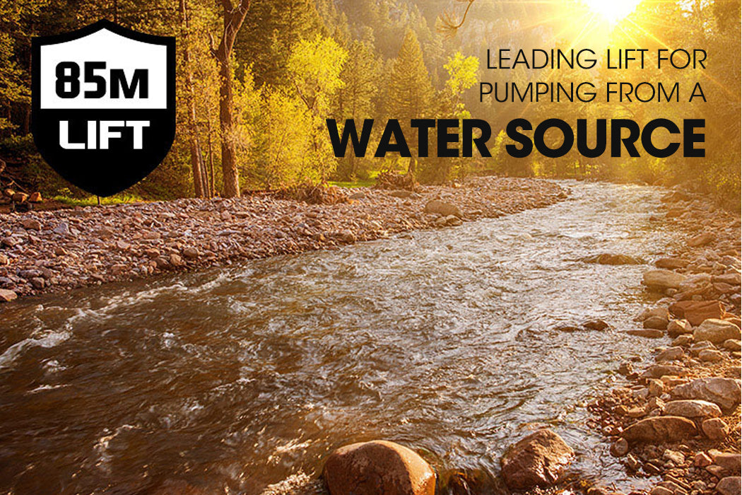 WARTON 2" 8HP Diesel High Pressure Water Pump | Fire Fighting Irrigation Farm | 2 Inch