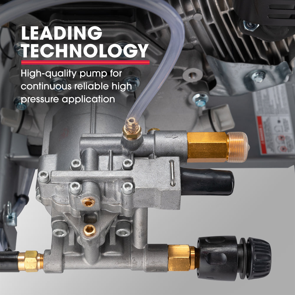 Jet-USA Petrol High Pressure Washer Cleaner | Power: 7HP | Pressure: 4800PSI | Water Spray Gun Gurney | 4-Stroke | Hose Length: 20M