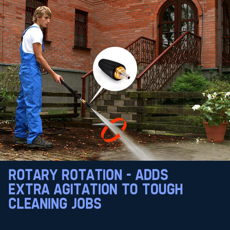 Turbo Head Nozzle for High Pressure Washer | Water Cleaner | Pressure: 3200 PSI | Brand: JET-USA