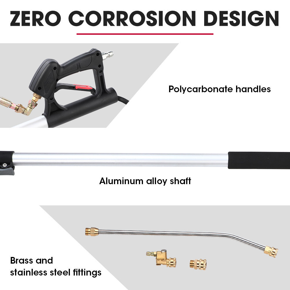 Jet-USA 4000PSI 5.5M Telescopic Universal Pressure Washer Pole Wand Extension Lance