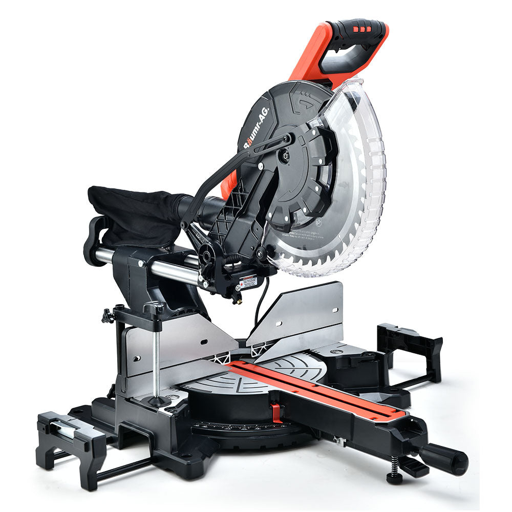 Baumr-AG 305mm Compound Mitre Saw | Dual Bevel Sliding | 2200W