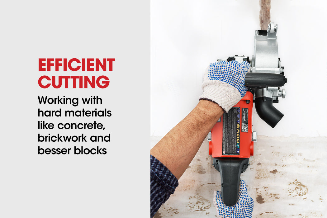 Wall Chaser Machine Concrete Chasing Tool Electric Brick Grinder Saw | Brand: BAUMR-AG