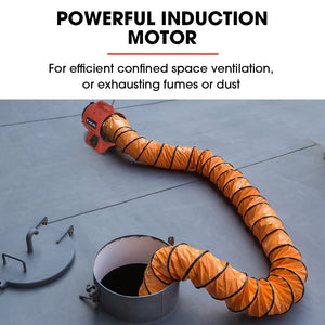 Baumr-AG 300mm Portable Air Blower Mover Axial Ventilation Extraction Fan