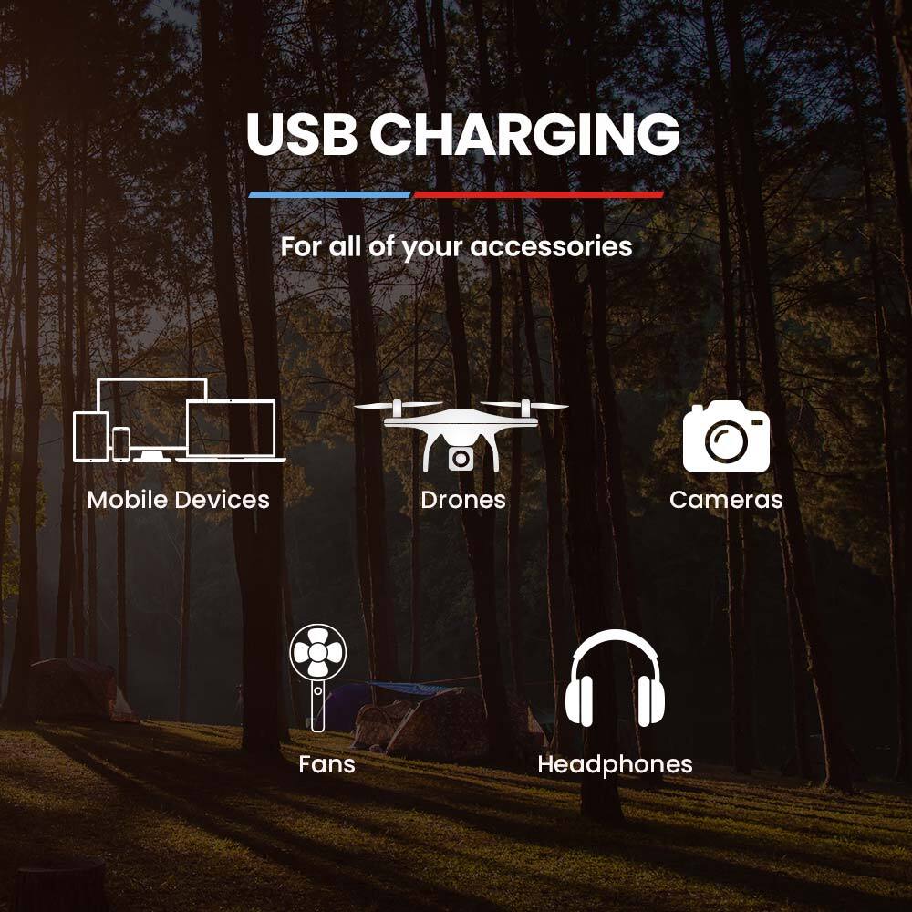 Portable USB Folding Solar Panel | Power: 100W | For Camping | Brand: GENPOWER