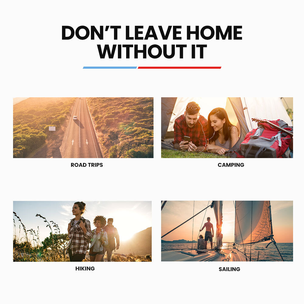 Portable USB Folding Solar Panel | Power: 100W | For Camping | Brand: GENPOWER